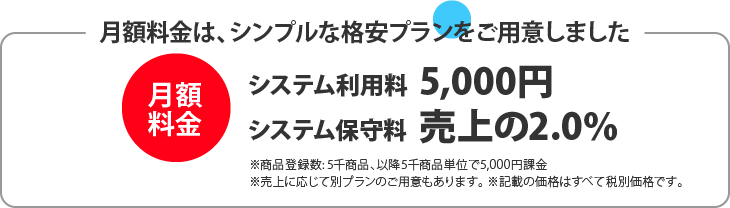 月額料金